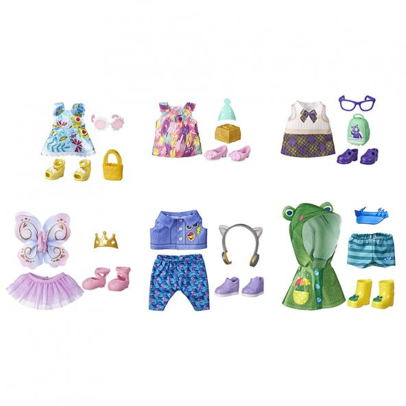 Hasbro Baby Alive Minik Bebeğim Moda Seti E6645 - 3