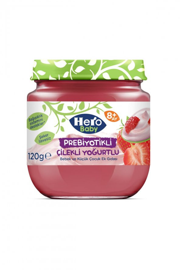 Hero Baby Organik ve Prebiyotikli Meyveli Kavanoz Mama Paketi - 3