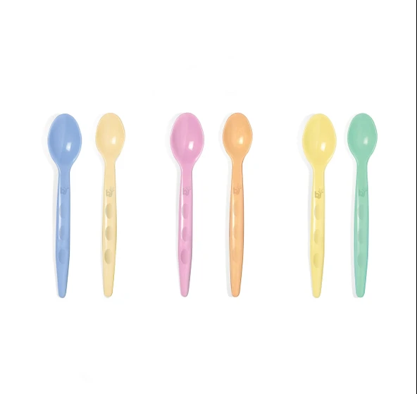 BabyJem 2Li Mama Kaşığı 494 Pembe-Sarı ürün görseli 1