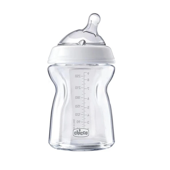 Chicco NaturalFeeling Cam Biberon 0+ Ay 250 ml - Resim 2