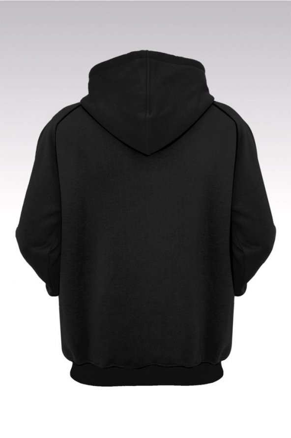 Kyrie Irving 103 Siyah Kapşonlu Sweatshirt - Hoodie - 2