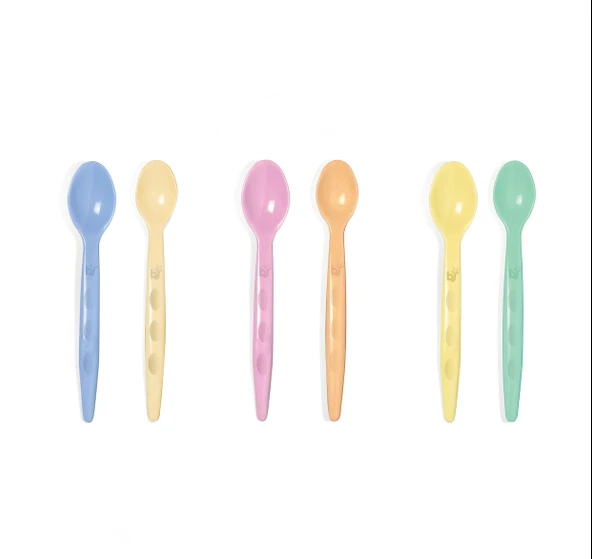 BabyJem 2Li Mama Kaşığı 494 Pembe-Sarı - Resim 2