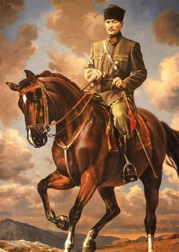 Ritoys Atatürk Sakarya Atıyla 500 Parça Puzzle Yapboz
