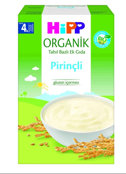 Hipp Organik Pirinçli Tahıl Bazlı Ek Gıda 200 Gr ürün görseli