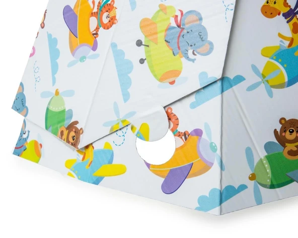 BabyJem Karton Seyahat Lazımlığı Desenli 613 - 6