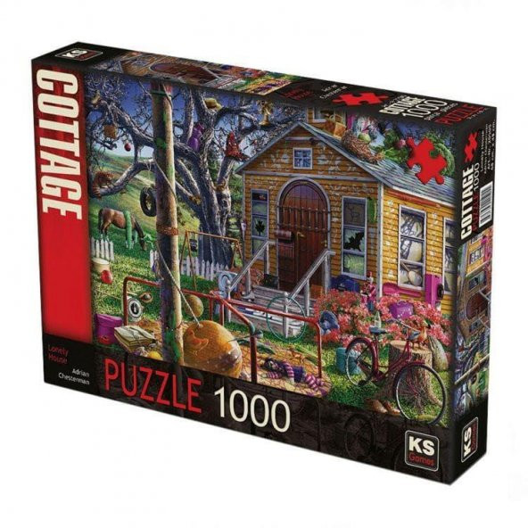Lonely House 1000 Parça Puzzle Ks Games
