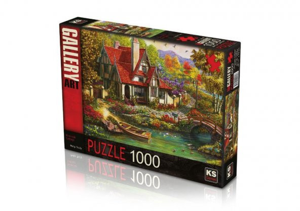 Riverside Cottage 1000 Parça Puzzle Ks Games