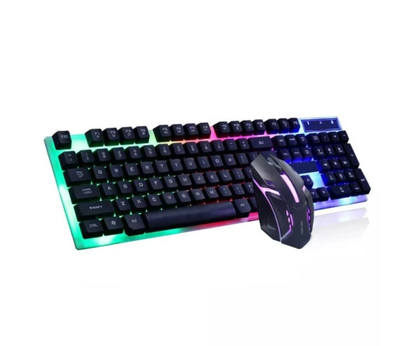 Oyunculara Özel RGB Mekanik Hissi Oyuncu Klavyesi Klavye+Mouse C56