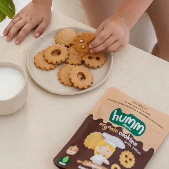 Humm Organik Tahinli ve Pekmezli Vegan Kurabiye 55 Gr - Resim 3