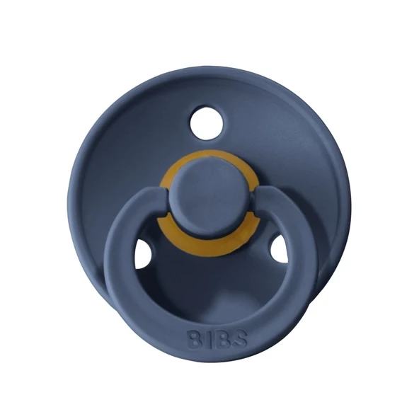 Bibs Colour Kauçuk Emzik 0-6 Ay Steel Blue - Resim 2