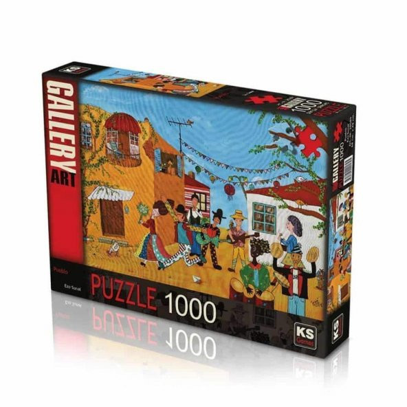 Pueblo 1000 Parça Puzzle Ks Games