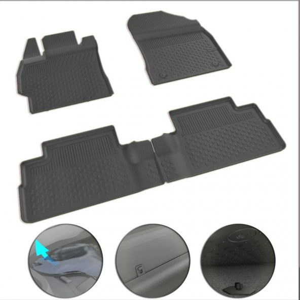 WOLKSWAGEN GOLF 7 2013 4.5 D Havuzlu Oto Paspas ürün görseli 1