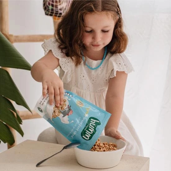 Humm Organik Tam Tahıllı ve Ballı Kahvaltılık Gevrek 80 Gr - Resim 3