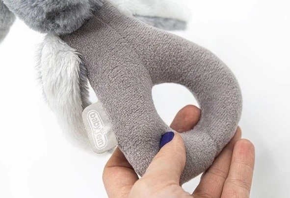 BabyJem Tutmalı Peluş Mini Tavşan 842 Gri - 5