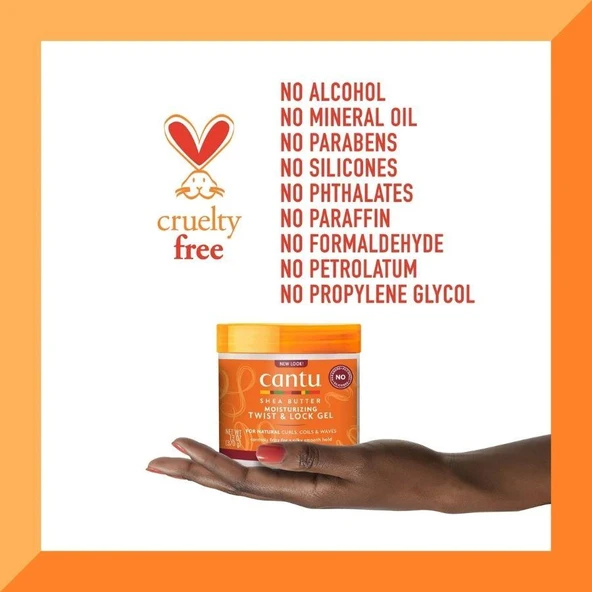 Cantu Doğal Saçlar İçin Nemlendirici ve Bukle Yapıcı Jel 370 gr - Resim 5