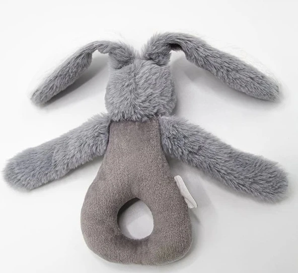 BabyJem Tutmalı Peluş Mini Tavşan 842 Gri - 2