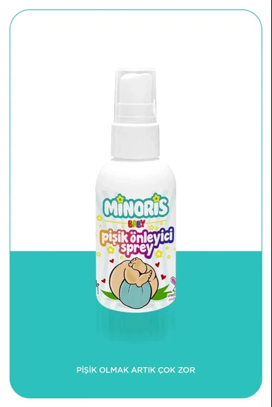 Minoris Baby Organik Pişik Önleyici Sprey 100ml - 2