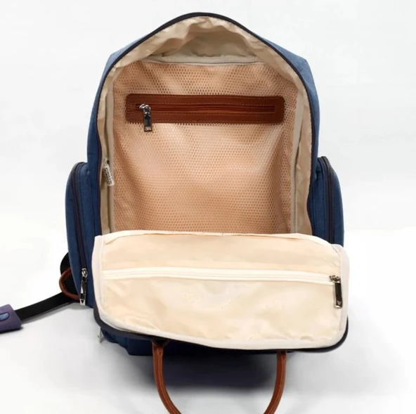 M&Y Dora Anne Bebek Sırt Çantası 6725 Gri - 4