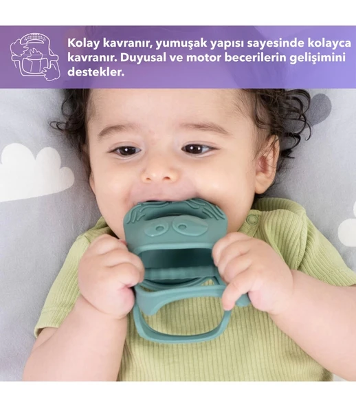 Mochi Diş Kaşıyıcı Gri - 6