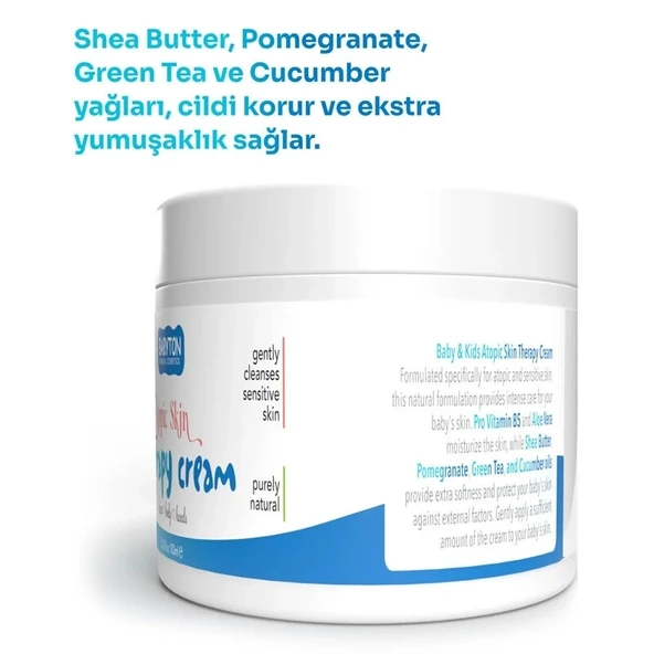 Babyton Bebekler ve Çocuklar İçin Atopik Cilt Kremi 100 ml - 2