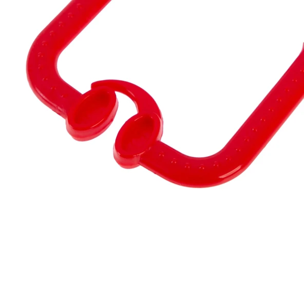 BabyJem Çıngıraklı Puset Halkası 877 Kırmızı - 5