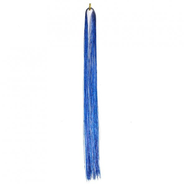 Hair Tinsel - Saç Simi - Koyu Mavi