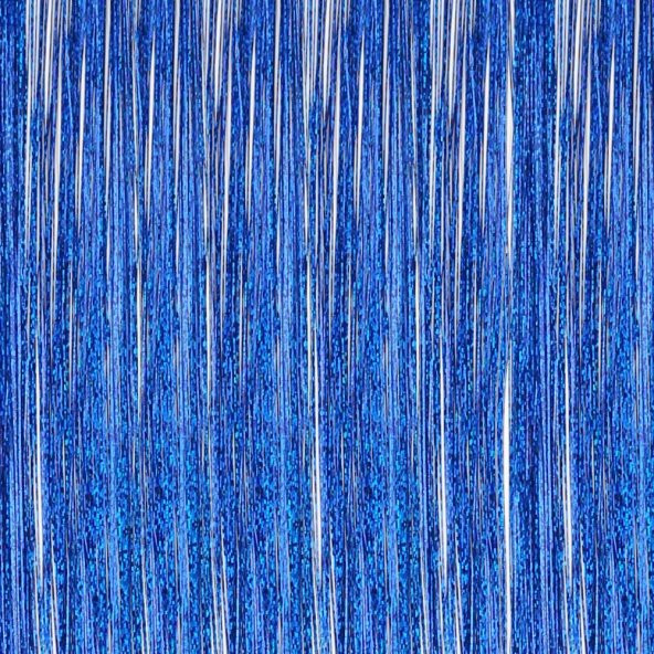 Hair Tinsel - Saç Simi - Koyu Mavi - 4