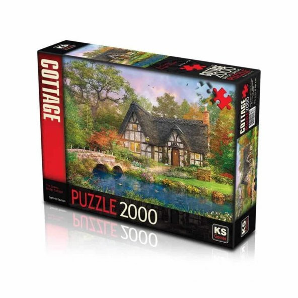 The Stoney Bridge Cottage 2000 Parça Puzzle Ks Games