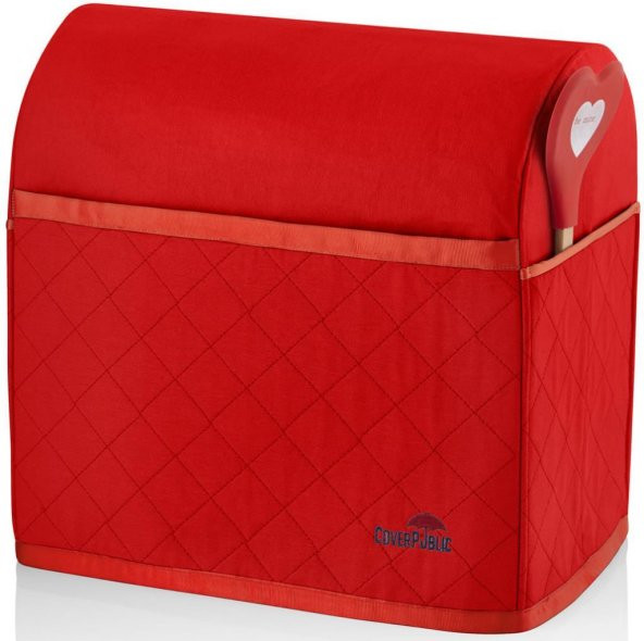 CoverPublic Polar CSM634 Stand Mikser Kılıfı - Kırmızı - 2