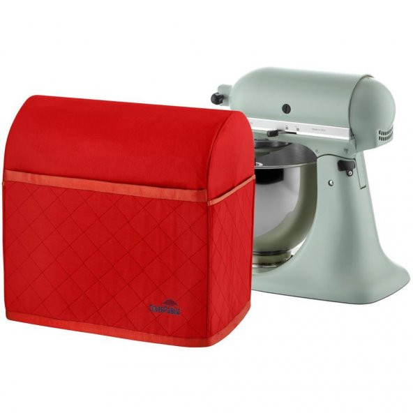 CoverPublic Polar CSM634 Stand Mikser Kılıfı - Kırmızı - 4