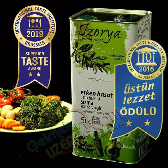 Erken Hasat Zeytinyağı Soğuk Sıkma 5L - 6