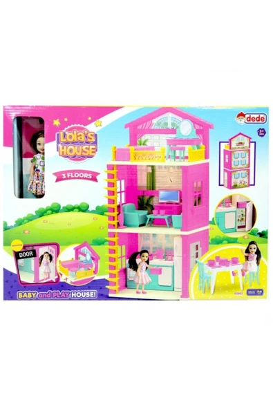 Lolanın 3 Katlı Ev Seti 6626 - 2