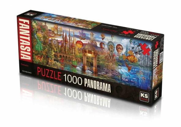 Panoramik Fantastic 1000 Parça Puzzle Ks Games