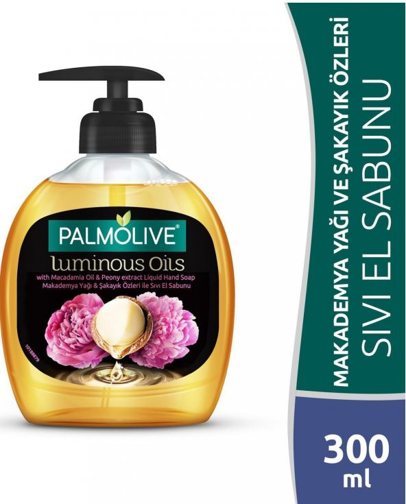 Palmolive Sıvı Sabun Luminous Oils Makademya Yağı Özlü 300 Ml