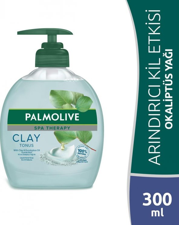 Palmolive Sıvı Sabun Clay Tonus Kil Okaliptus Yağı Özlü 300 Ml