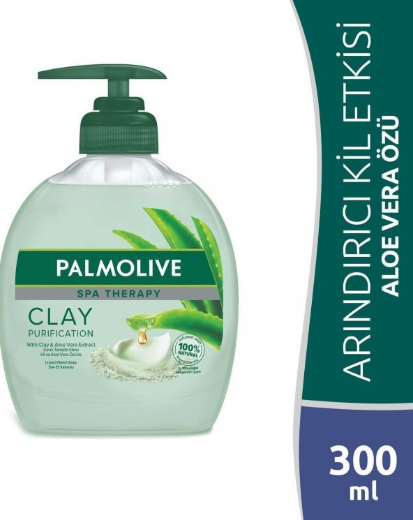 Palmolive Sıvı Sabun Clay Purıfıcatıon Kil Ve Aloe Vera Özlü 300 Ml