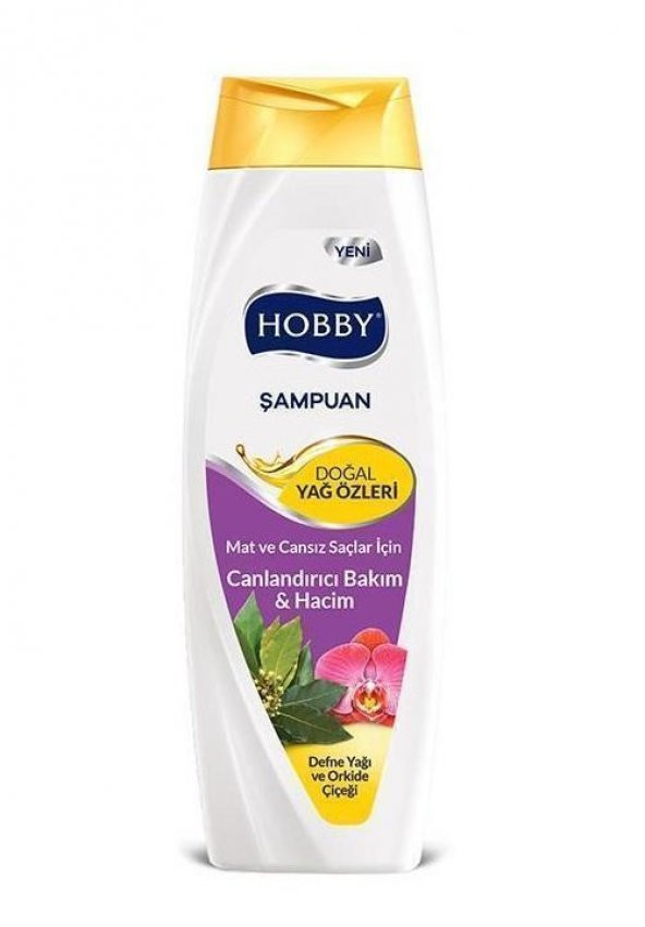 Hobby Şampuan Defne Ve Orkide Özlü Mat Ve Cansız Saçlar 600 Ml