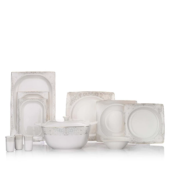 Schafer Glamor Point 60 Parça 12 Kişilik Yemek Takımı - 9