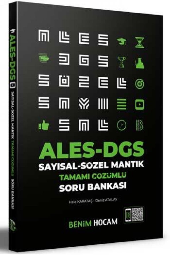​Benim Hocam Yayınları 2021 ALES DGS Sayısal Sözel Mantık Tamamı Çözümlü Soru Bankası