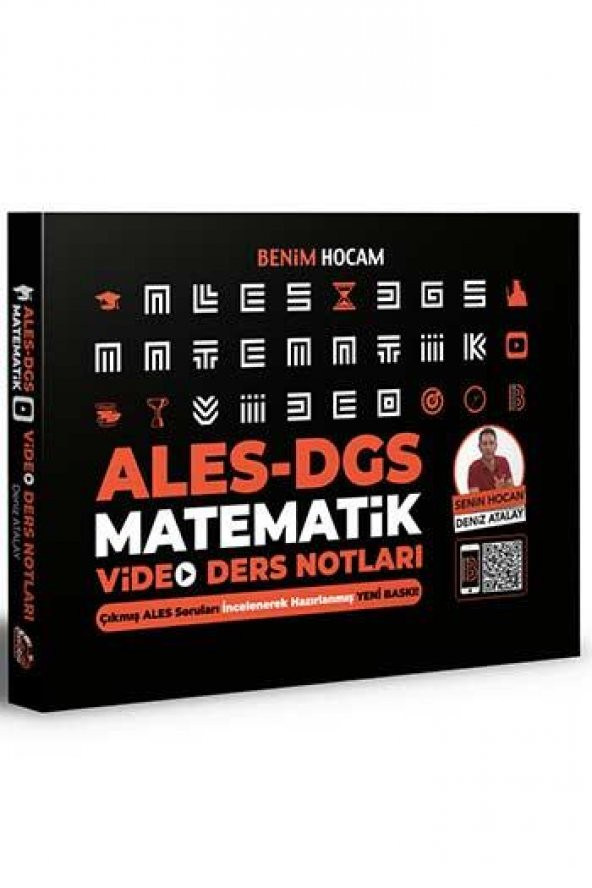 ​Benim Hocam Yayınları 2021 ALES DGS Matematik Video Ders Notları
