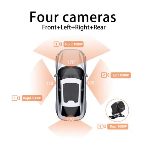 3 inç dvr 4 lensli wifi özelliklli / GUPR99 - Resim 7