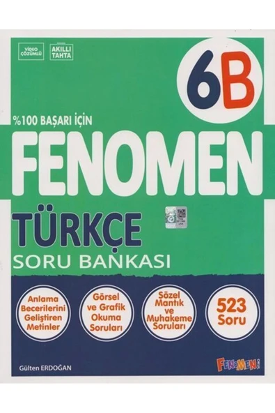 FENOMEN  6.SINIF TÜRKÇE SORU BANKASI