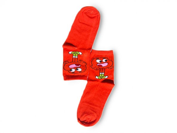 HI-SOCKS DESENLİ RENKLİ 3'LÜ ÇORAP SETİ - 4