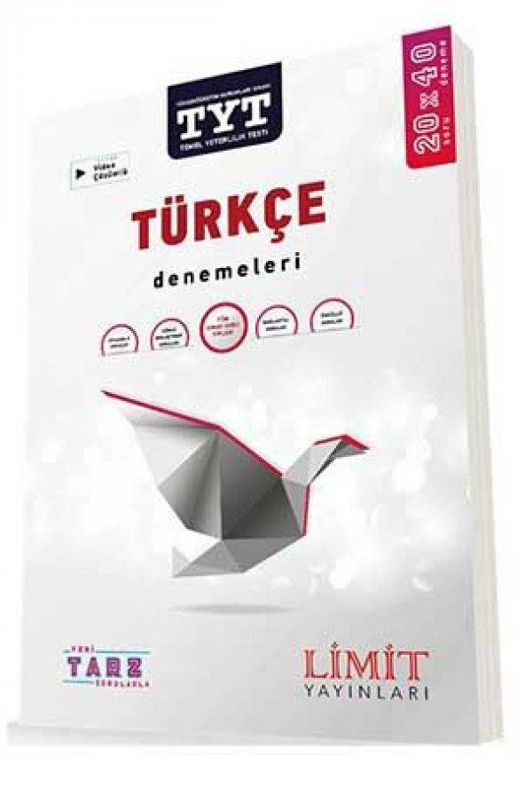 Limit TYT Türkçe Kronometre Denemeleri 20x40