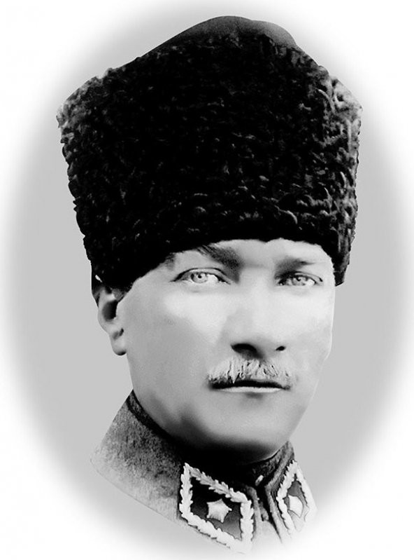 DECOBRITISH Karakalem Atatürk Portresi 40X60 cm-2 - 2