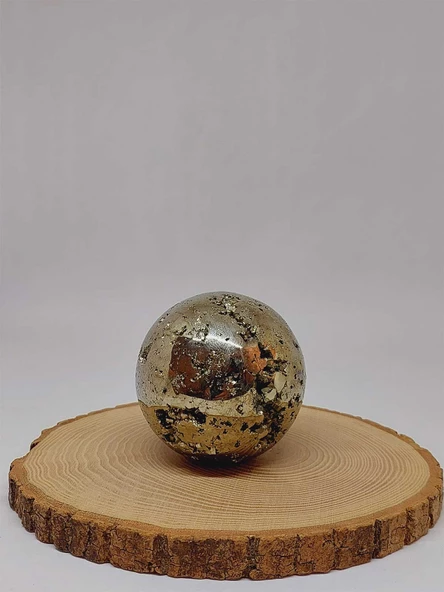 Pirit Taşı Koleksiyonluk Küre (Peru) - 460gram (52954) - 3