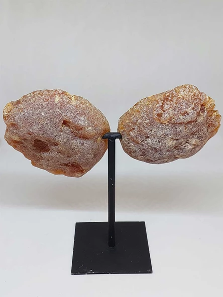 Akik Taşı Kristalize Koleksiyonluk Kütle Ham Parça - 1330gram (53036) - Resim 2