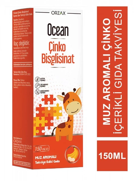 Ocean Çinko Bisglisinat 150 ml ürün görseli 1