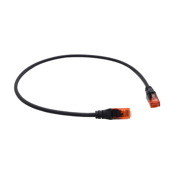 DİGİTUS PATCH CORD UTP CAT6 0.50 MT BLACK (10'LU PAKET) - 2
