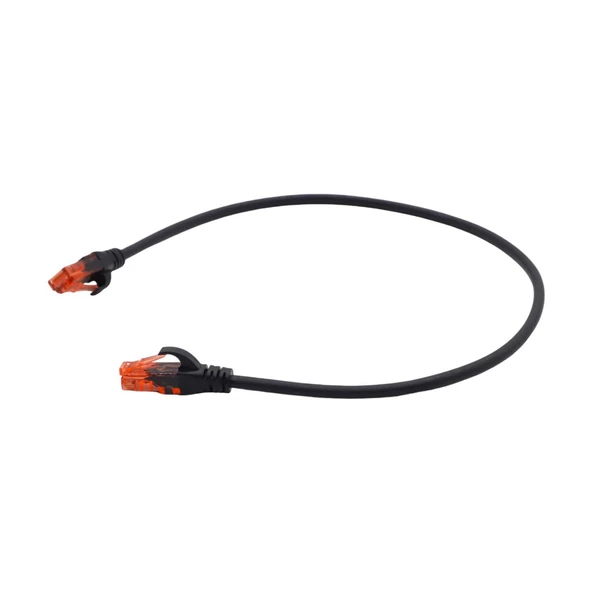 DİGİTUS PATCH CORD UTP CAT6 0.50 MT BLACK (10'LU PAKET) - 3